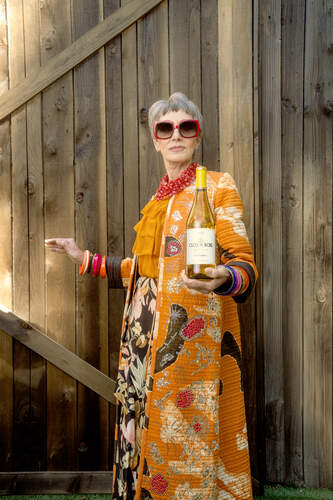 lady-holding-clos-du-bois-chard