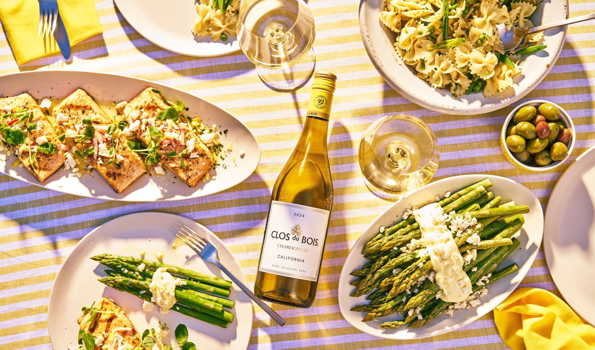 Clos du Bois wines are the perfect pairing with foods.