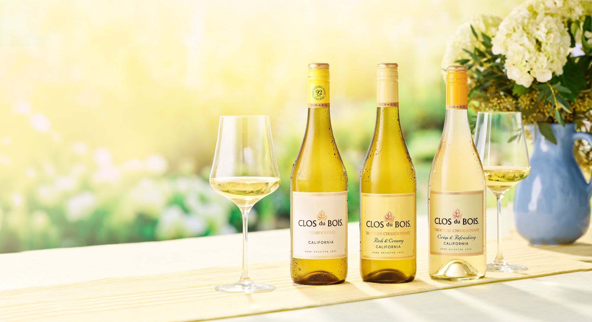 Clos du Bois Chardonnay and Friends Toasting