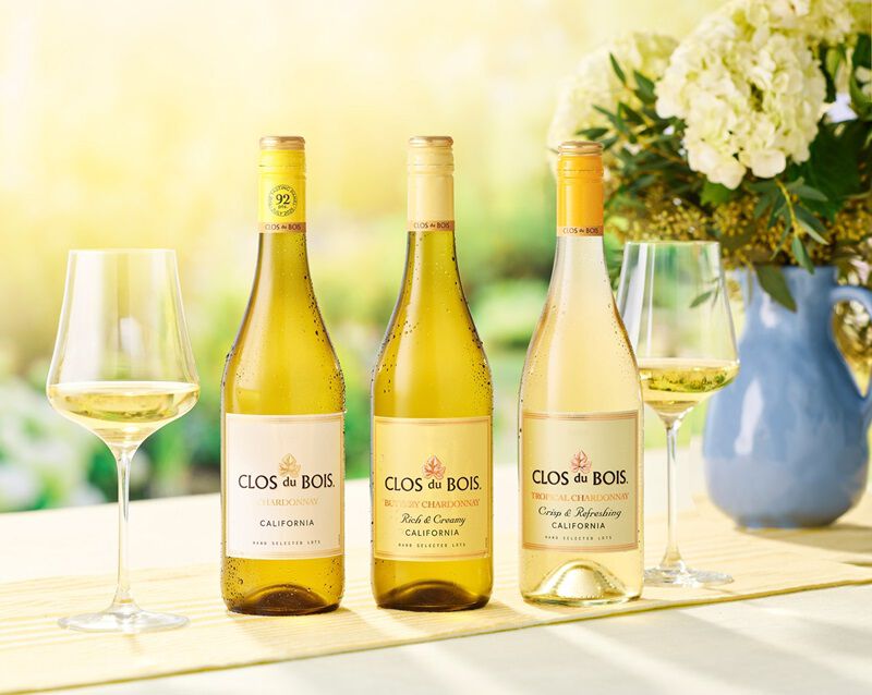 Clos du Bois Chardonnay and Friends Toasting