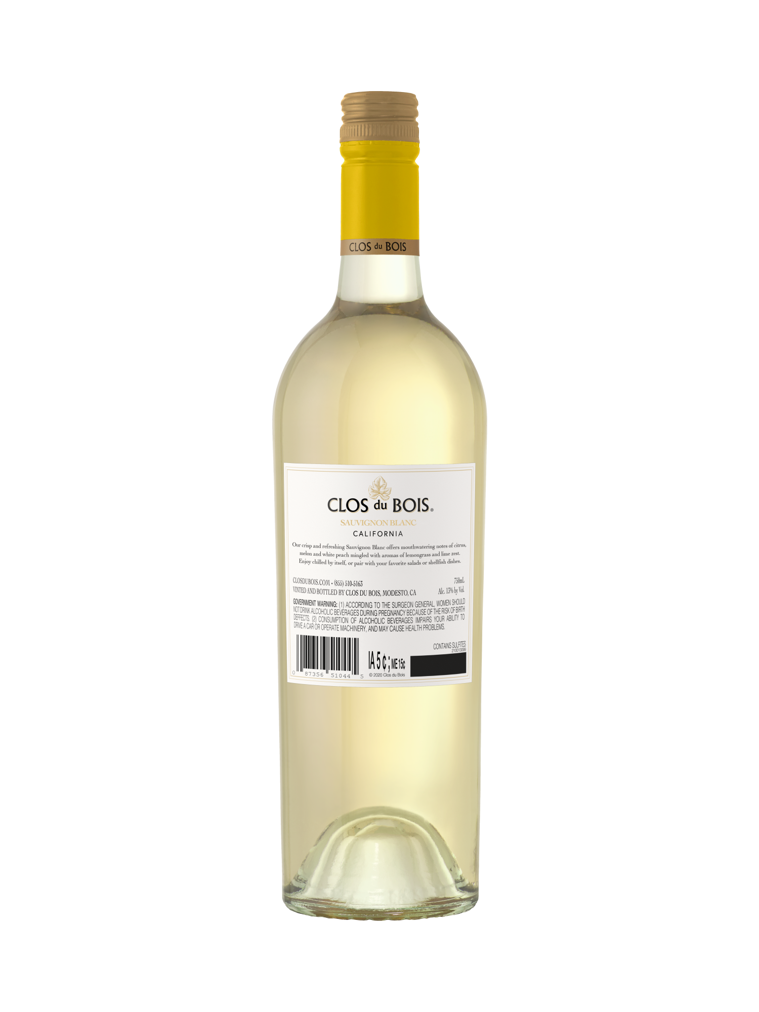 Clos du Bois Sauvignon Blanc V20 750ML image number 2